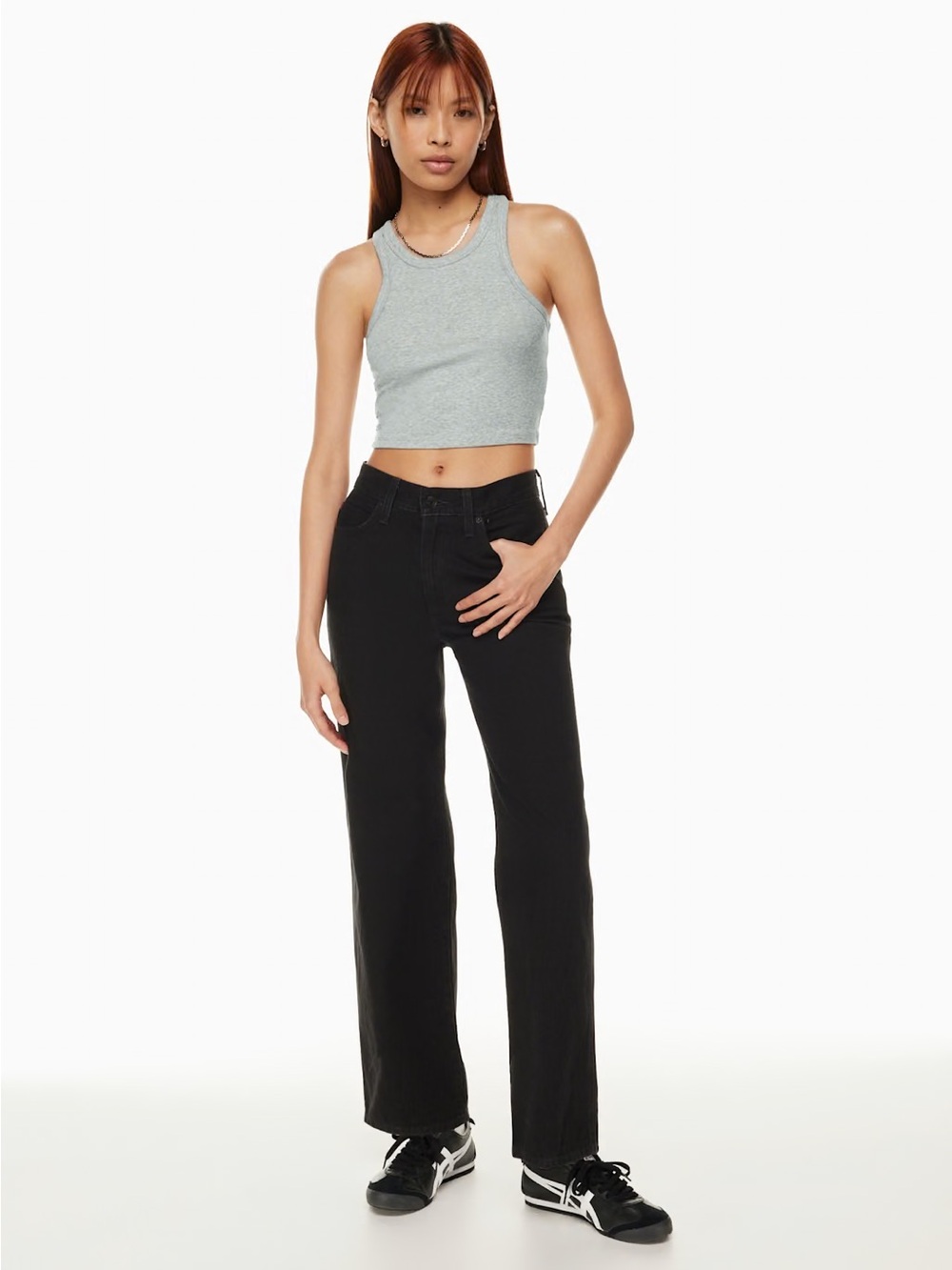 Aritzia Sunday Best Jupiter Jean Black High-rise Wide Leg - Picture 1 of 8